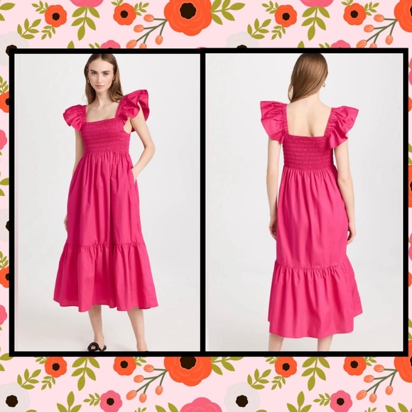 Pink Ruffled Dress - Picture 2 of 6